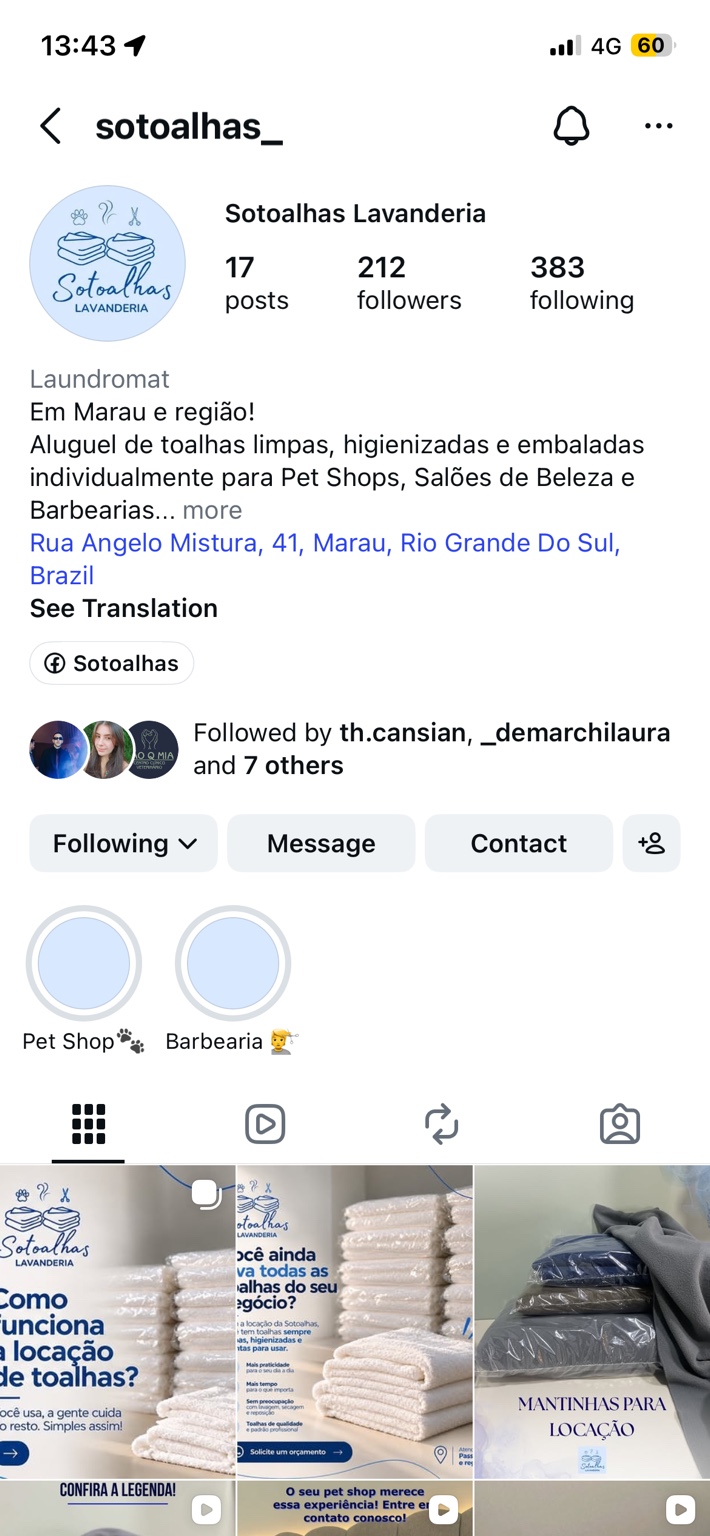 Só Toalhas Lavanderia
